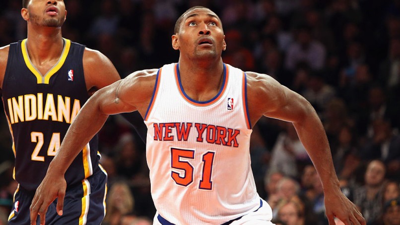 Metta World Peace - Indiana Pacers v New York Knicks