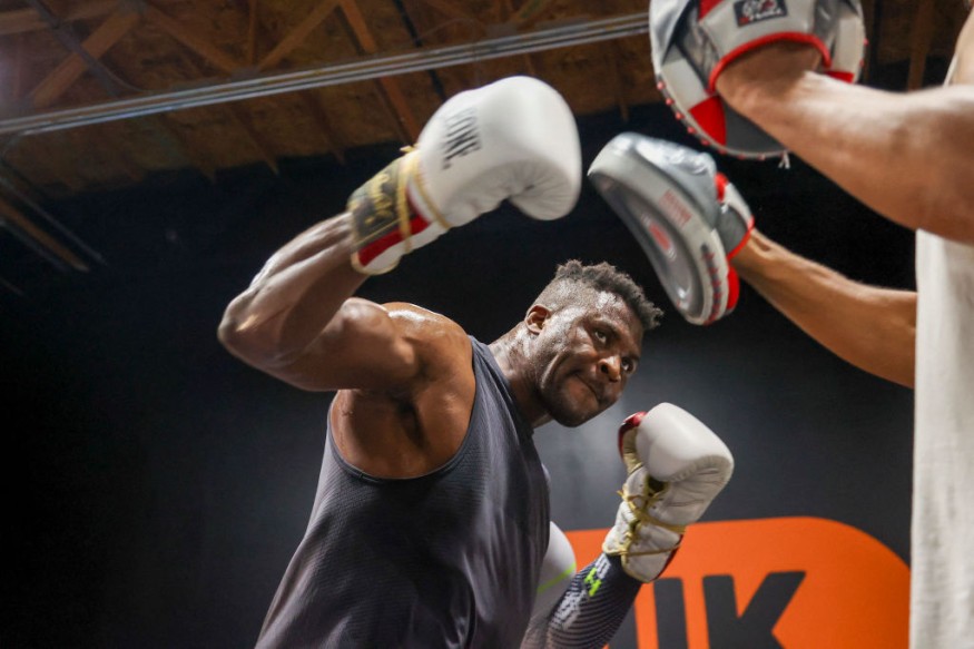 Francis Ngannou - BOX-US-SAUDI-NGANNOU-FURY-TYSON