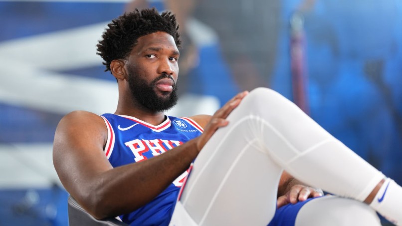 Joel Embiid of the Philadelphia 76ers