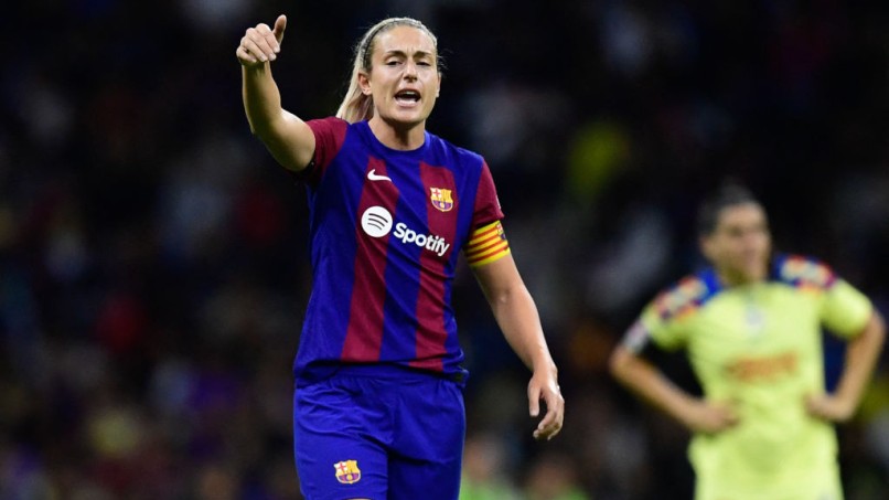 Alexia Putellas - FBL-MEX-WOMEN-AMERICA-BARCELONA-FRIENDLY