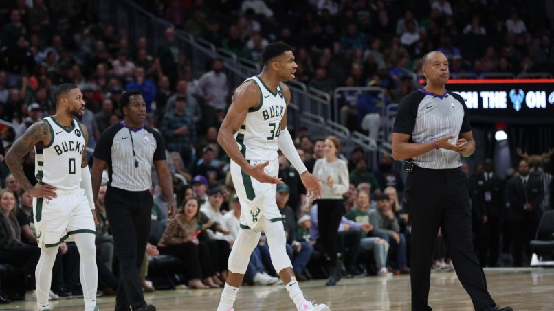 Giannis Antetokounmpo - Detroit Pistons v Milwaukee Bucks