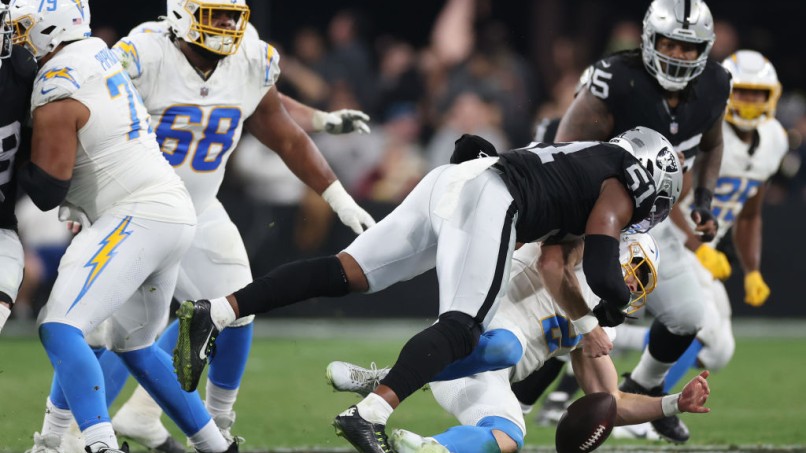 Los Angeles Chargers v Las Vegas Raiders