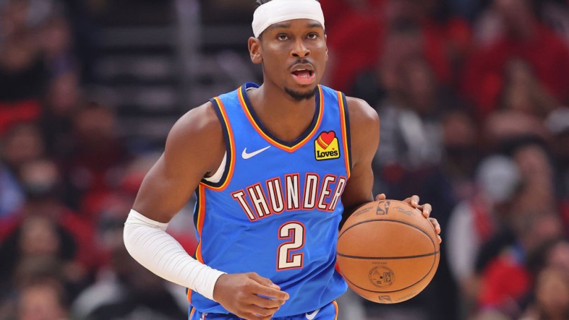 Shai Gilgeous-Alexander - Oklahoma City Thunder v Chicago Bulls