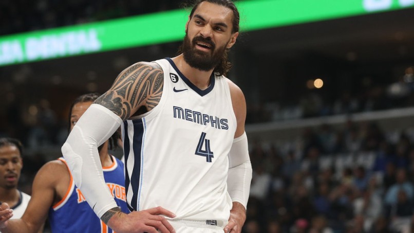 Steven Adams - New York Knicks v Memphis Grizzlies