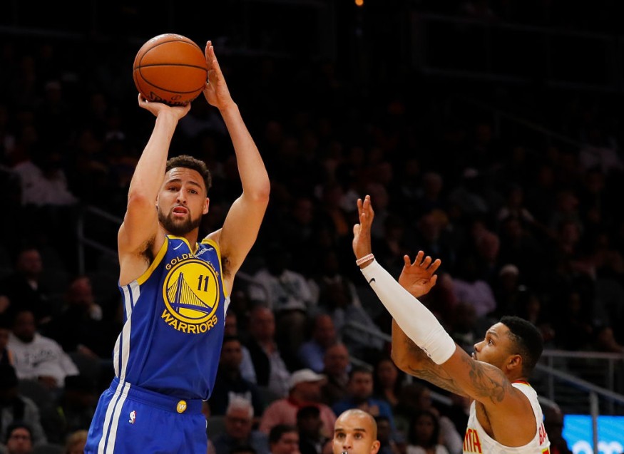 Klay Thompson - Golden State Warriors v Atlanta Hawks