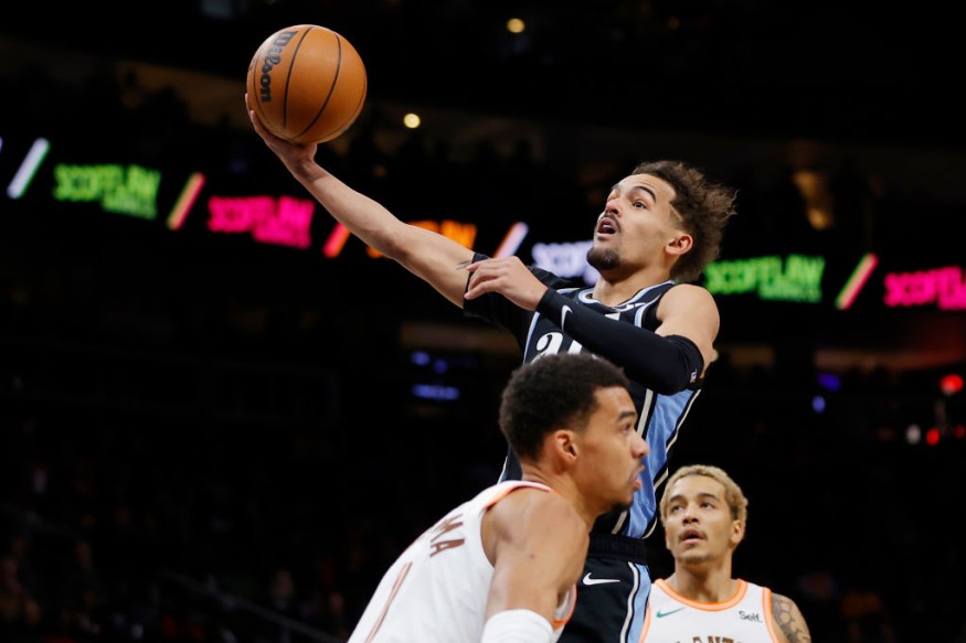Trae Young - San Antonio Spurs v Atlanta Hawks