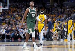 Khris Middleton - Milwaukee Bucks v Indiana Pacers - Game Four
