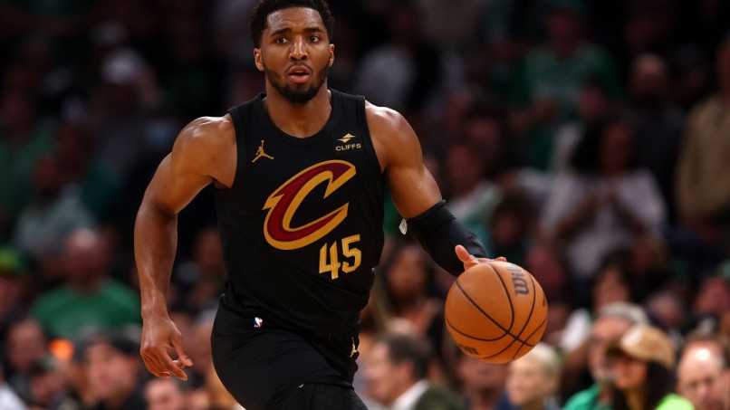 Donovan Mitchell - Cleveland Cavaliers v Boston Celtics - Game One