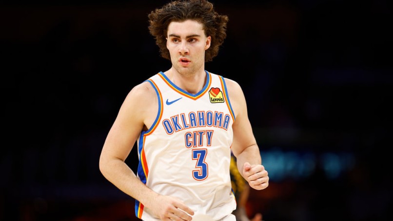 Josh Giddey - Oklahoma City Thunder v Los Angeles Lakers