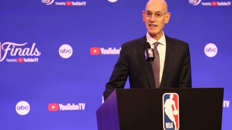 Adam Silver - 2024 NBA Finals - Game One
